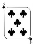 5 of clubs