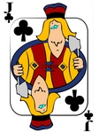 Jack of clubs
