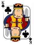 King of clubs