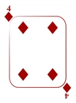 4 of diamonds